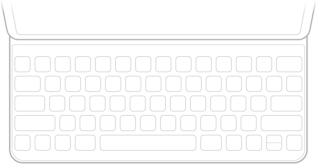 Illustration du Smart Keyboard.