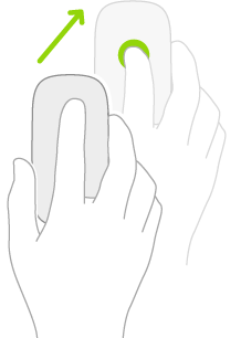 插图代表使用鼠标打开“控制中心”的方式。