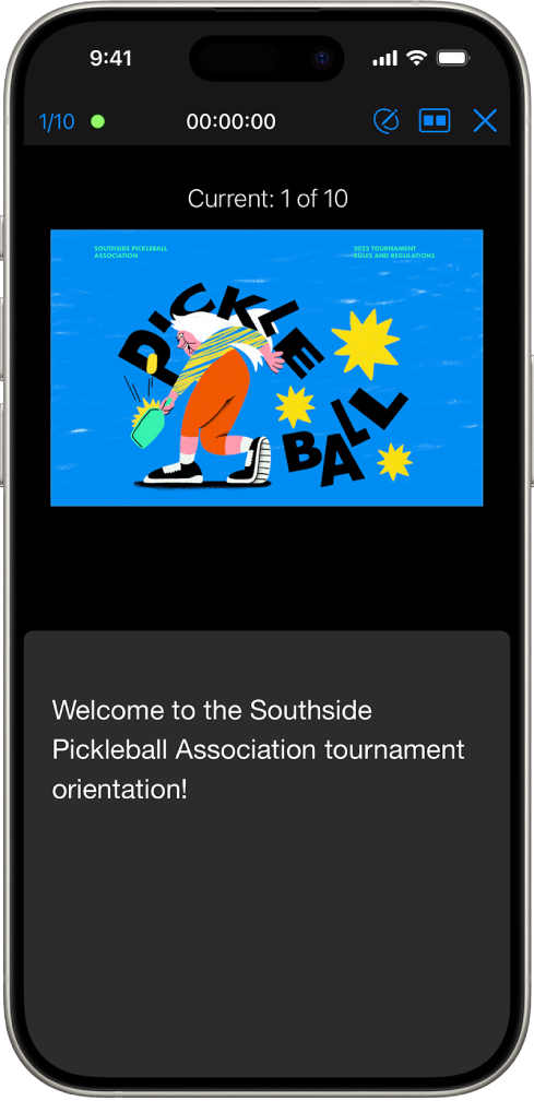 В окне представлены презентации с несколькими докладчиками. Внизу отображается кнопка «Начать в роли ведущего».