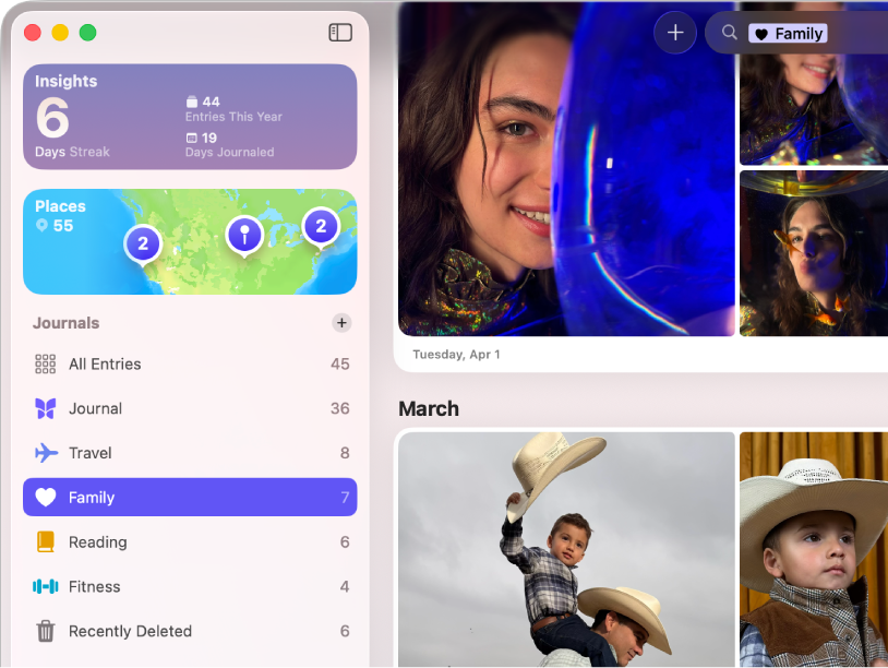 Una pantalla de l’app Diari que mostra els diversos diaris a la barra lateral.
