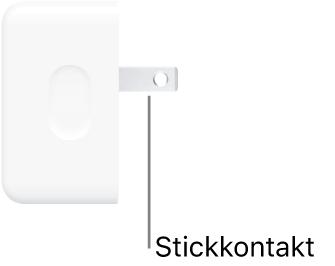 Den kompakta USB-C-strömadaptern med dubbla portar på 35 W.