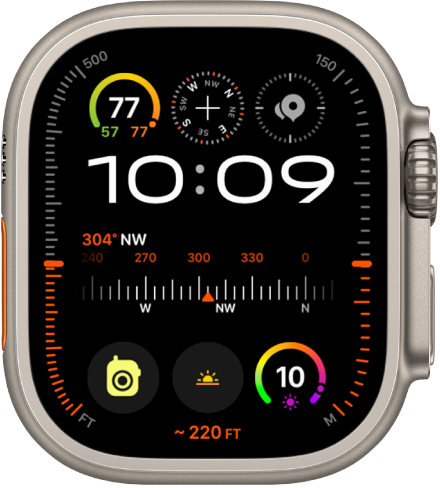 Das Zifferblatt „Modular Ultra“.