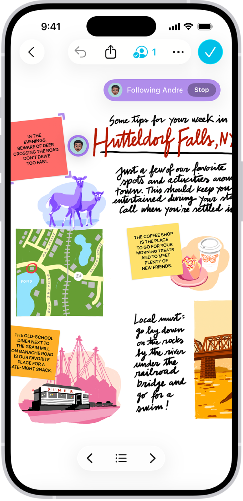 Keegi jälgib teise isiku Freeformi tahvlit.