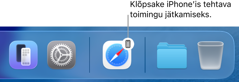 Macis on Doc-ribal ikoon Handoff.