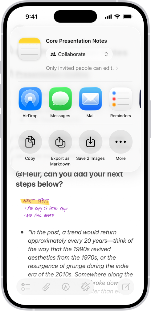 Нотатка з банером, де відображені способи поширення.