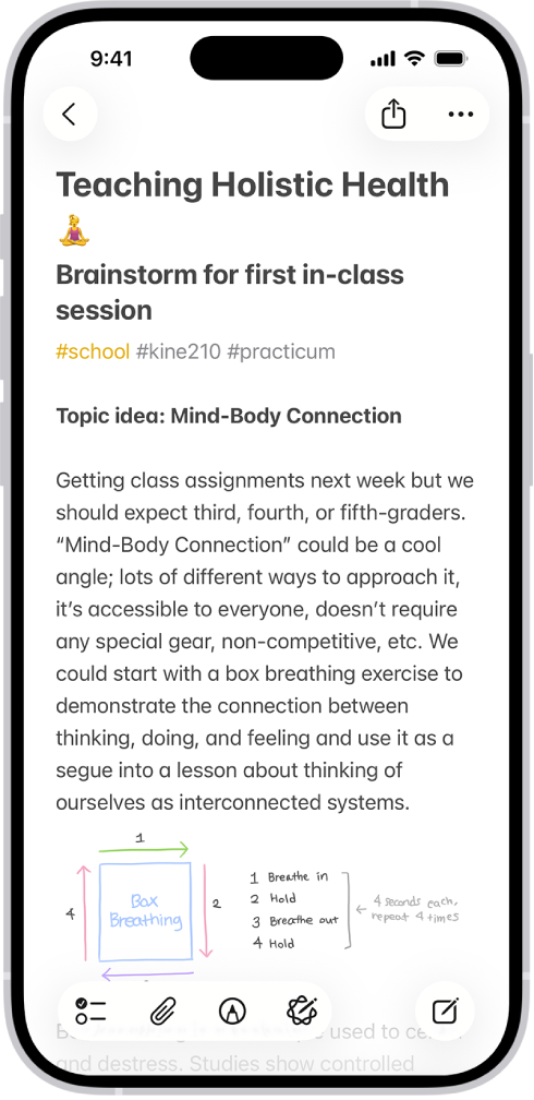 用于计划旅程的备忘录,显示出行费用计算和一张照片。