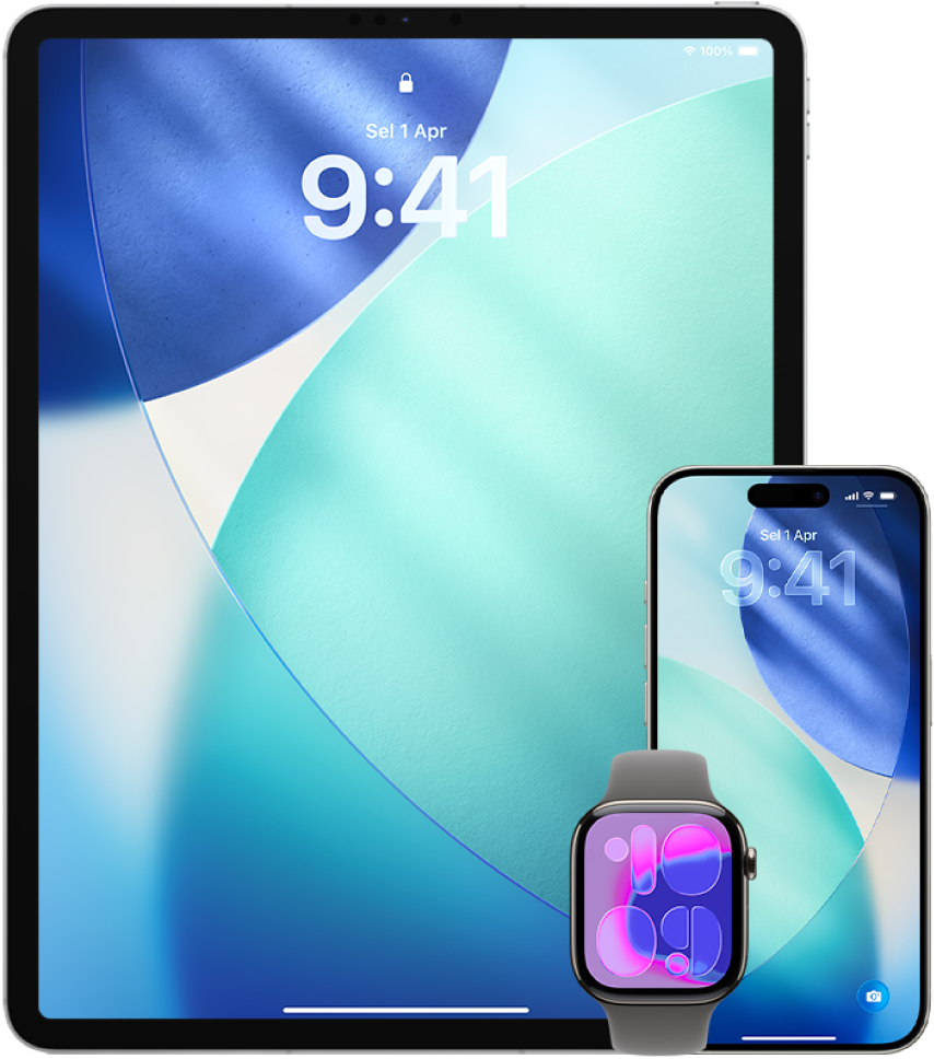 iPhone, iPad dan Apple Watch.