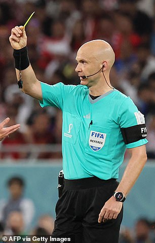 Anthony Taylor is also in contention to take charge of the final after England's World Cup exit