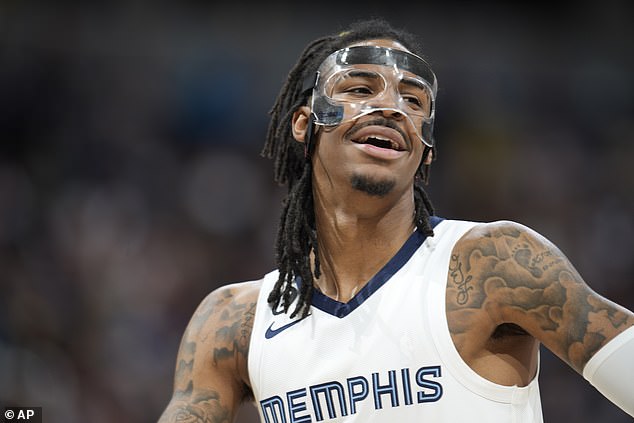 Morant played for the Grizzlies on Friday night in Denver, just hours before the IG Live clip