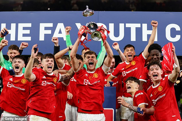 Manchester United lifted the Youth Cup last season, beating Nottingham Forest 3-1 in the final