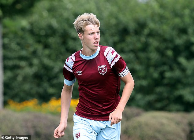 Kaelan Casey is being likened to West Ham legend Alvin Martin and is inspired by Declan Rice