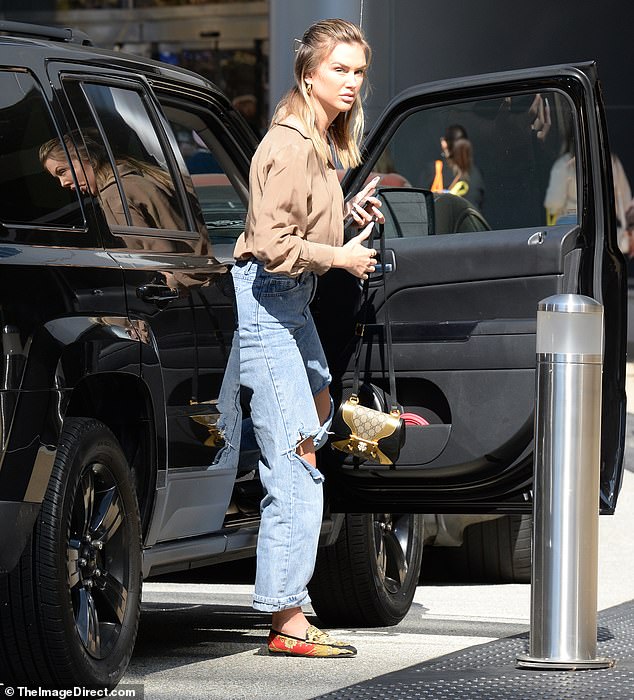 Meetings: Lala Kent appears to be working on a new project. The Vanderpump Rules star, 33, was spotted heading into the offices of Creative Artist's Agency