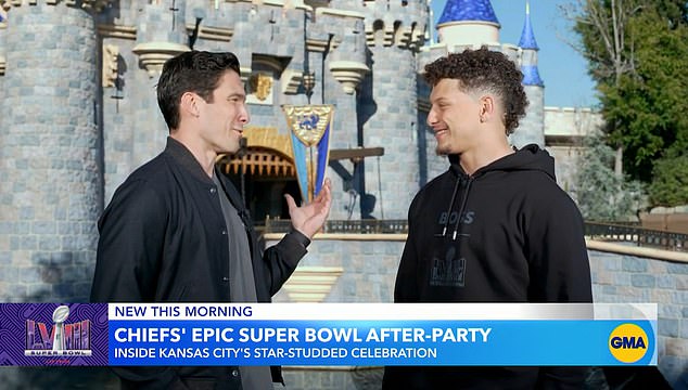 Patrick Mahomes insists Travis and Jason Kelce are the 'life of the party wherever they go'