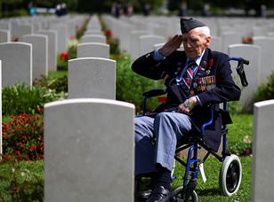 In the most poignant D-Day tributes ever staged, there's a sense of a final farewell: