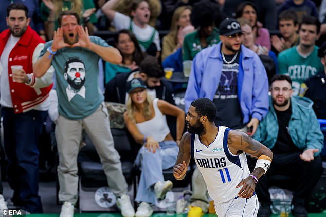 But he took it a level further on Sunday night as the Celtics brushed the Mavs aside