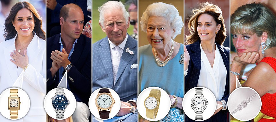 Royal watches! From the Queen's beloved Patek Philippe to the tiny timepiece she gifted to