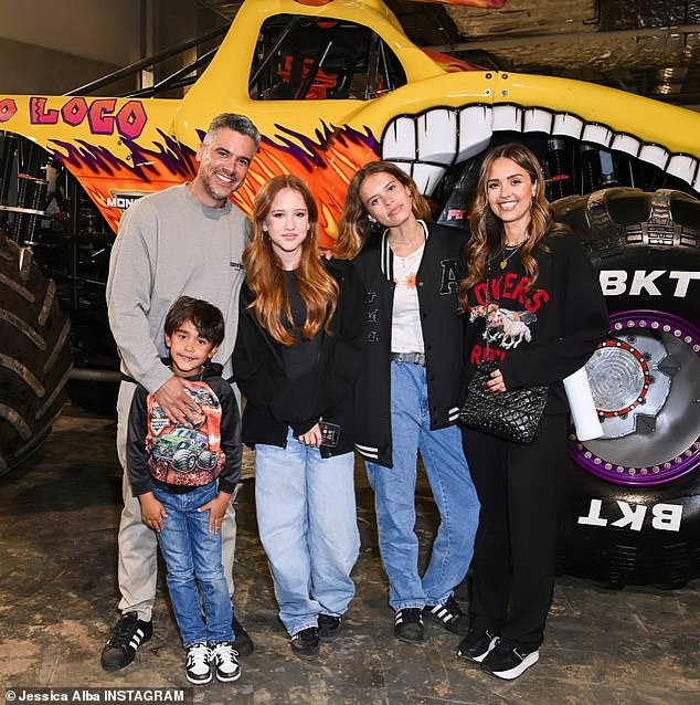 'We went to Monster Jam, and the girls and I were out of our element, but Hayes was so excited to show us everything... To have this 6-year-old dude, who we pretty much always bring into our environment, feel so confident was the cutest thing ever'