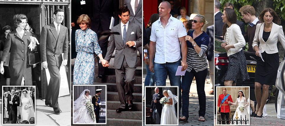 The rehearsals behind the royal weddings: From Charles and Diana's run-throughs at St