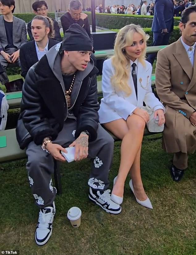 It also comes just after Cee was spotted with Sabrina Carpenter front row at Louis Vuitton's spring-summer 2025 menswear show during Paris Fashion Week