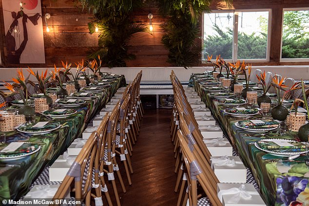 On Saturday, June 29 L¿AGENCE Fashion Director Tara Rudes-Dann hosted a dinner in partnership with Hamptons Magazine with co-host Aurora James