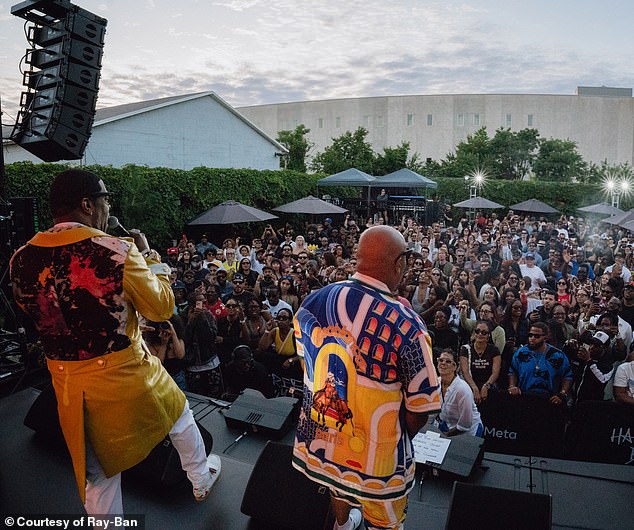 In conjunction with the event, a social campaign featured UK¿s Little Simz and Offset, pounding their hands to the iconic beat from the song