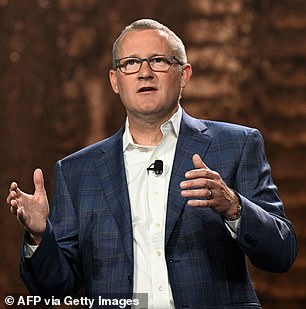 Pictured: John Deere CEO John May made $26.7 million in total compensation last year