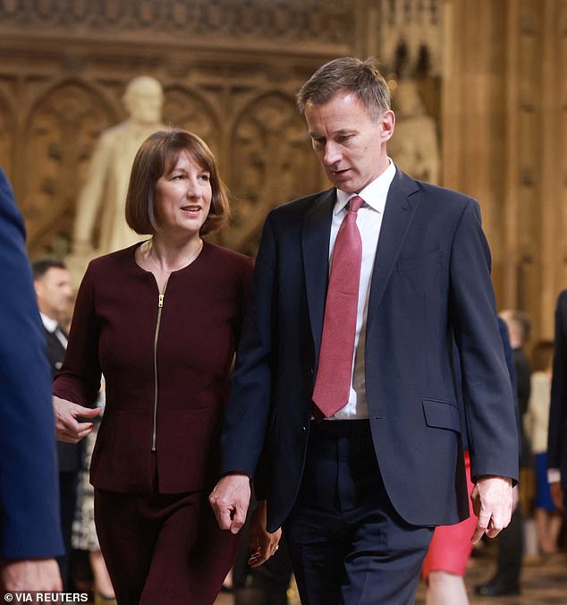 Chancellor Rachel Reeves (pictured left) has announced plans to  sell off public buildings to fill a £20billion black hole in public finances