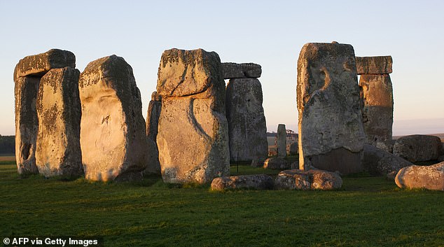 A £1.7billion tunnel running under Stonehenge (pictured) is among capital projects that are set to be dropped by Labour