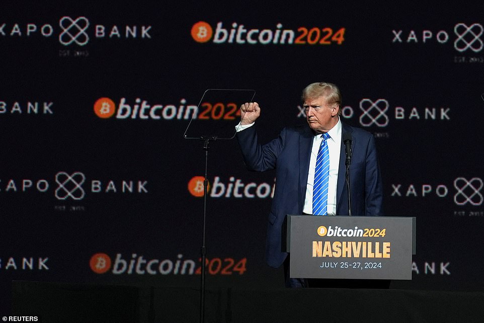 Bitcoin climbed to almost $70,000 today following a speech by Donald Trump at the Bitcoin 2024 conference. In his appearance, the former US president and Republican party nominee in the upcoming presidential race said the US should 'embrace crypto'.