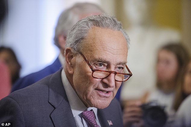 Senate Majority Leader Chuck Schumer forced Republicans to go on the record opposing a bill that would expand the child tax credit on Thursday