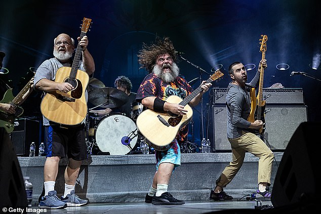 Jack Black was forced to scrap his Spicy Meat Ball Tour after bandmate Kyle made an unsavoury joke about the attempted assassination of Donald Trump