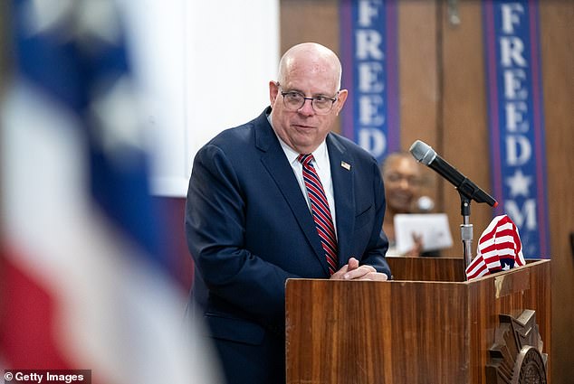 Maryland 's GOP Senate candidate Larry Hogan is out with a new $2 million ad set to hit airwaves on Wednesday that puts his centrist bonafides on display without fear of angering the right wing of his party