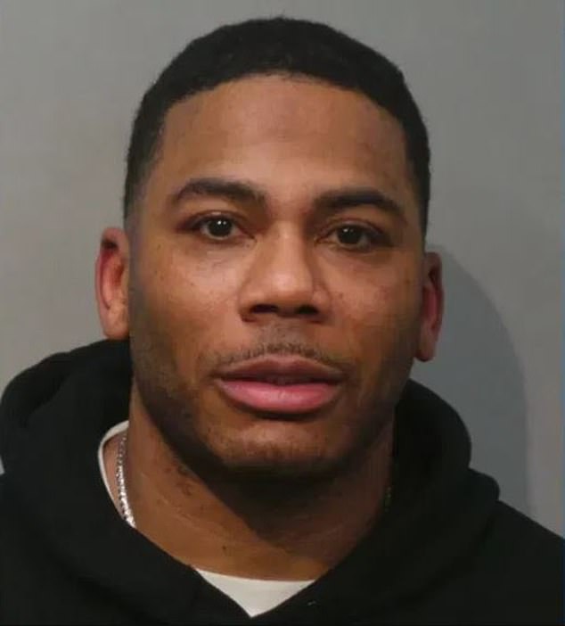 Nelly's lawyer Scott Rosenblum is pushing back on the 49-year-old rapper's Wednesday arrest in connection with suspected drug possession, saying he was 100 percent 'confident this case will go nowhere'; pictured in his mug shot from the Maryland Heights Police Department