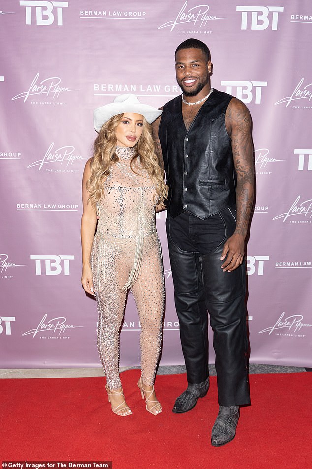 Pippen has been been casually dating too - she was pictured with Zay Wilson, 29 last month