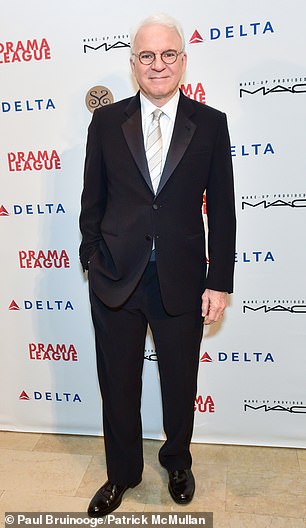 Martin seen in 2017 at the Drama League Benefit Gala