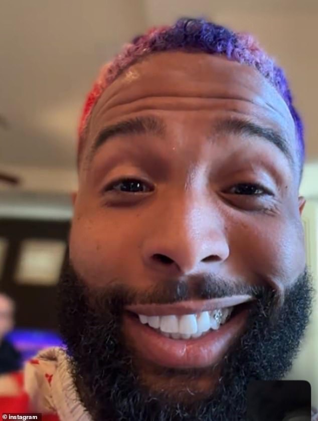 He fitted Odell with veneers studded with almost $2 million worth of diamonds