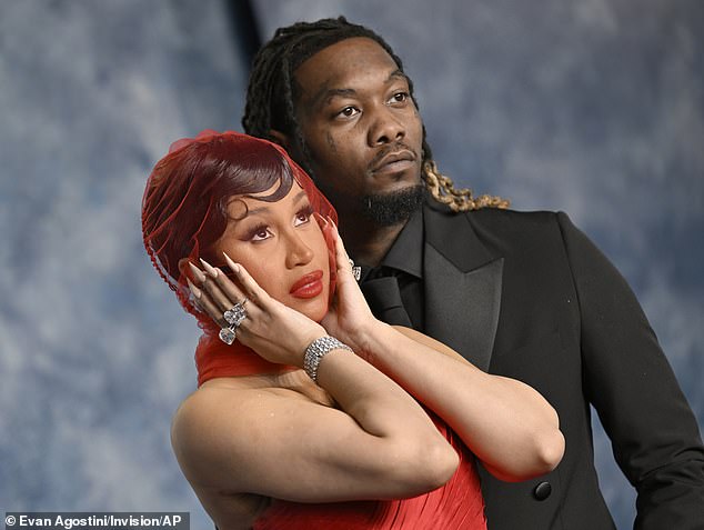 The same day, Cardi filed for divorce from husband Offset amid rumors that he had cheated. She's seeking primary custody of their six-year-old daughter Kulture and two-year-old son Wave