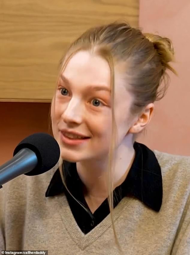 Hunter Schafer, 25, said there were some awkward moments with her religious Presbyterian parents in regards to her role on the HBO series Euphoria