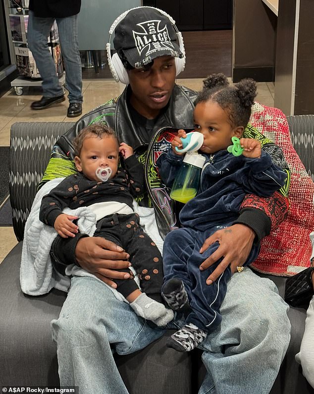 On August 1, the Fenty Hair founder and her babydaddy A$AP Rocky celebrated the first birthday of their son Riot Rose Mayers, and they're also parents of two-year-old son RZA Athelston Mayers