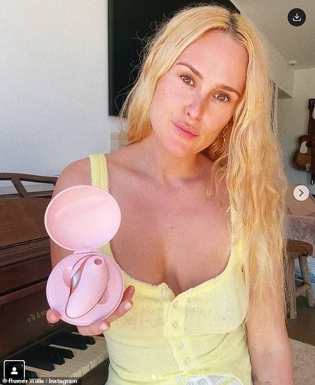 The mom-of-one took to her Instagram stories on Thursday, hours after making a post promoting a Bellesa vibrator