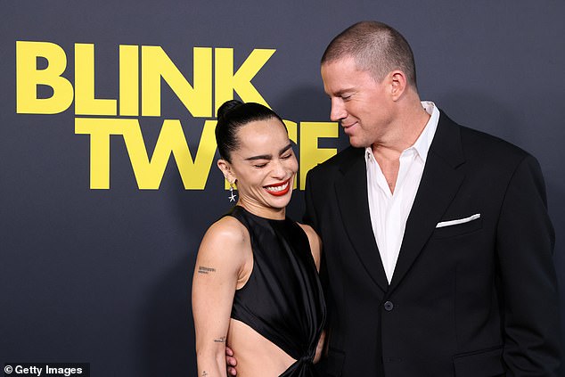 Kravitz and her fiance Channing Tatum ¿ who is the film's leading man ¿ stole the show on the red carpet