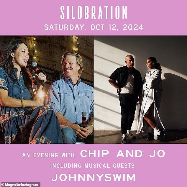 The Baylor University sweethearts will next co-host their free ninth annual Silobration festival taking place October 10-12 at Magnolia Market at the Silos in Waco, TX