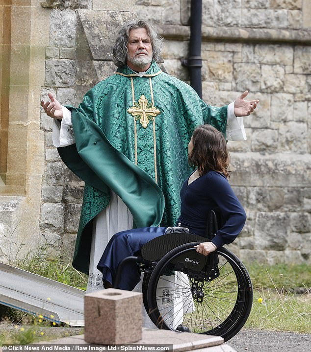 Cailee's character in the film is unknown but she was seen filming in a wheelchair