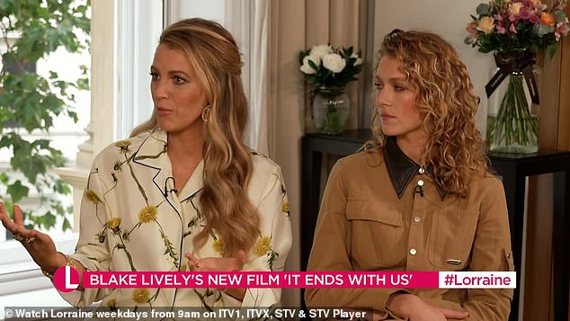 Blake Lively has said that her new movie It Ends With Us is a story of 'joy, pain, possibility and trauma' as she revealed what it means to her on Lorraine on Friday