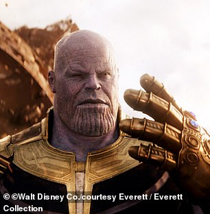 ...  and Josh as villain Thanos