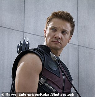 The duo have appeared in numerous MCU movies together with Jeremy as Avenger Hawkeye..