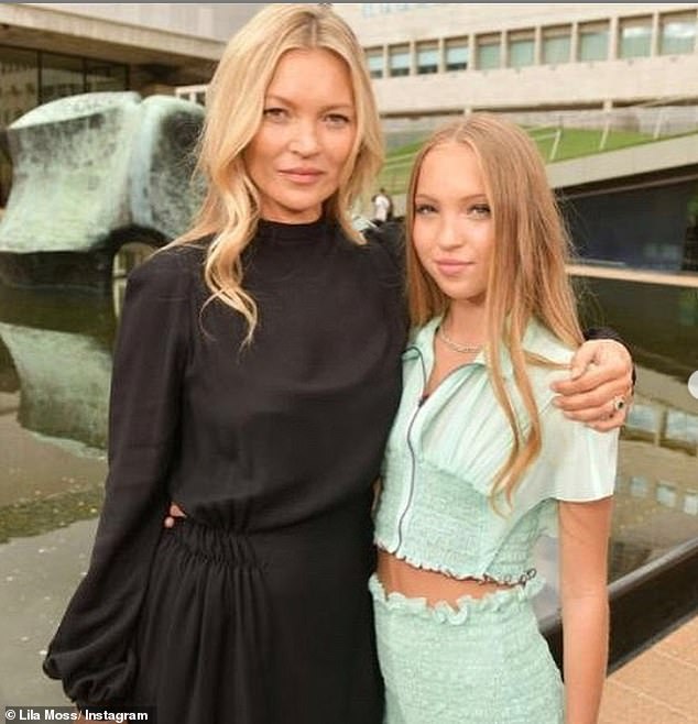 Lila told British Vogue that while she growing up, she was 'quite protective over my mum'