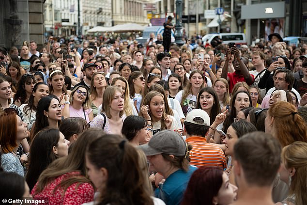 Footage of huge crowds of Swifties accumulating in the Austrian capital went viral on X, formerly Twitter, and left thousands worried for their wellbeing