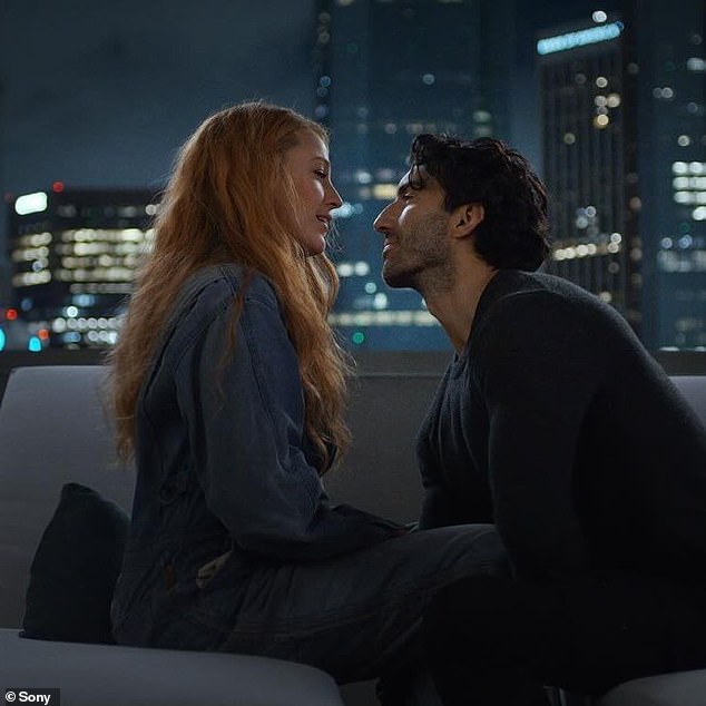 The 36-year-old actress — who is feuding with her costar Justin Baldoni — plays Lily Bloom in the movie, which features Lily kissing and engaging in a modest sex scene where the characters remain in their undergarments