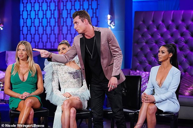 Stassi appeared on the show from 2013-2020 - she is seen 2019 with Rachell Leviss, James Kennedy and Scheana Shay